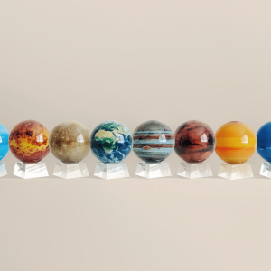 Signature (6) Solar System Planet Set (Crystal Base)